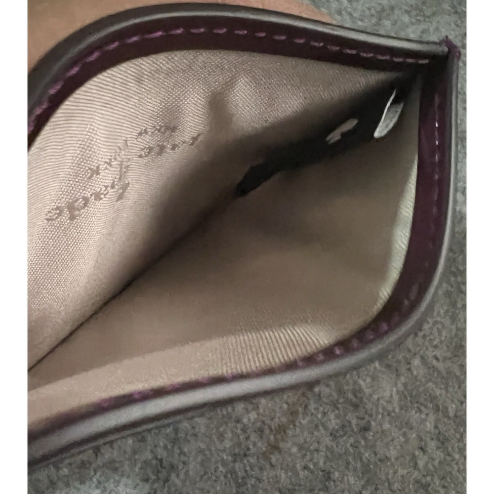 Kate Spade Kenzie Dark Raspberry Cardholder Coin Purse price $99 - Picture 9 of 10